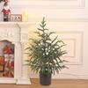 Artificial Tree Potted Green Plant 17.7x23.6 Inch Realistic Undecorated Tabletop Christmas for