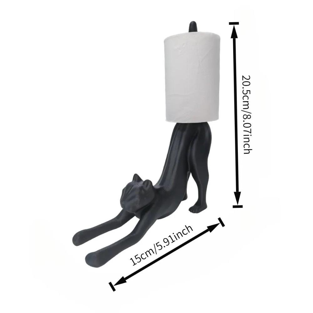 3D Printing Cat Toilet Paper Holder Dog Lion Tissue Holder Convenient Paper Towel Ornament  Toilet
