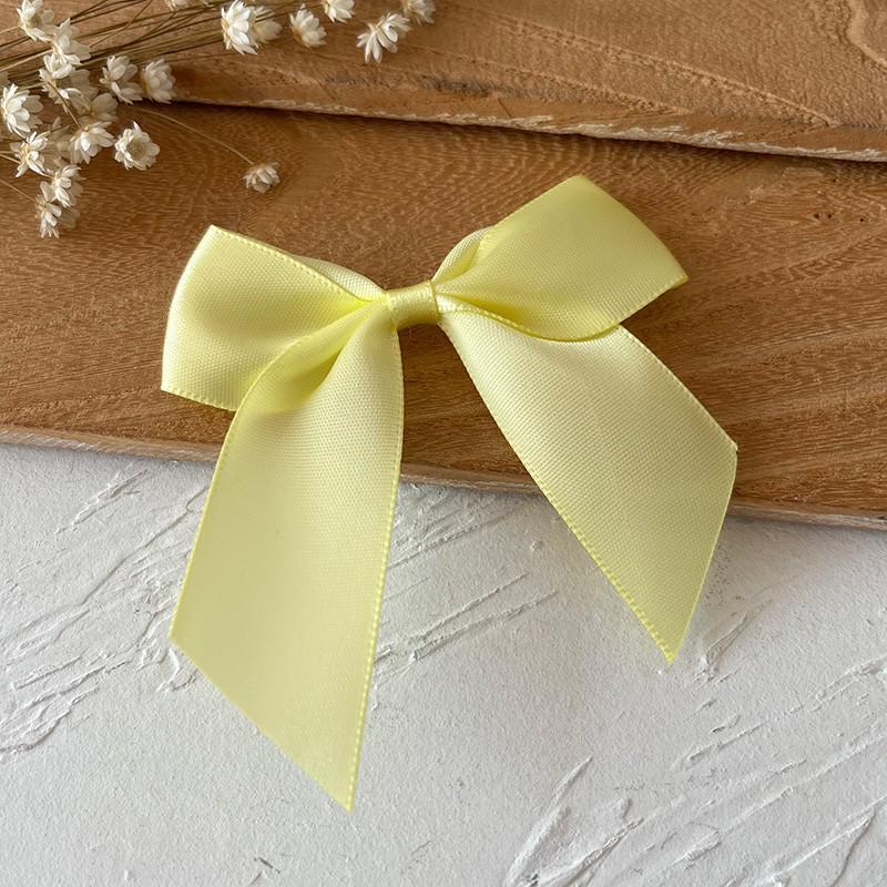 2.5cm Wide Handmade Ribbon Bow Knot for DIY Clothing & Hair Accessories, Card Holders, and Decorations