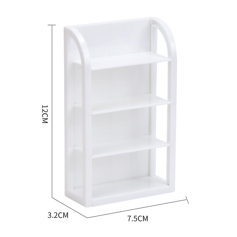 Miniature Supermarket Shelf Dollhouse Toy – Snacks & Drinks Pretend Play Storage Rack