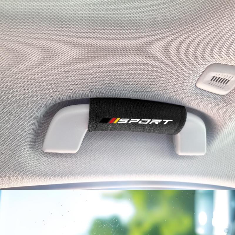 1Pcs Car Roof Protection Cover Car Short Plush Handle Cover Door Handle Anti Slip Decoration Car Interior Products