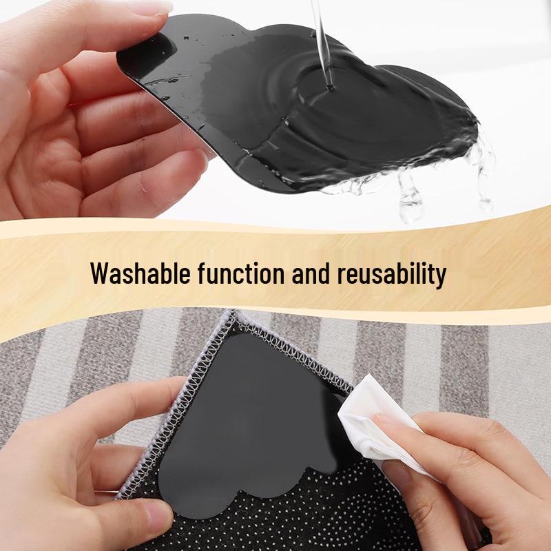 Washable Reusable Anti-slip Carpet Mat Fixing Sticker