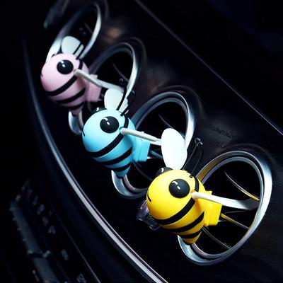 Car Interior Decoration Bee Car Auto Outlet Vent Perfume Clip Scent Ornament Fragrance Air Freshener Auto Parts