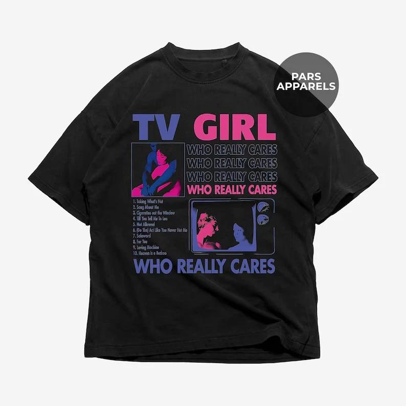 Tv Girl Who Really Cares Album Shirt Pop Music Merch Tee Unisex Full Size M
