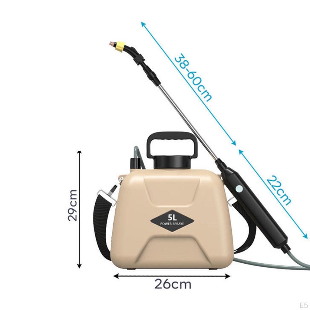 Pump Sprayers, Watering Spray Bottle, Portable Can, Electric Sprinkler System for Spraying