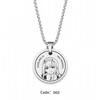 National Team Stainless Steel Logo Pendant Necklace