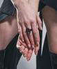Sentiments No.306 [Black] Square Meteor Ring