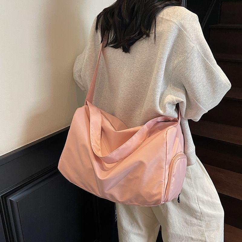 Women's Minimalist Travel & Swim Bag - Large Capacity, Lazy Style for Students