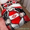 FC Spartak Moscow Football Print Bedding Set Cute Quilt Cover Bed Cover With Pillowcase Custom Bedding