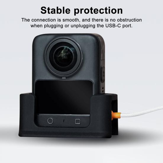 Car Camera Base Self-Adhesive Backing Sticker Camera Stabilizer Anti-Shake Anti-Vibration Silicone Mount for DJI OSMO 360