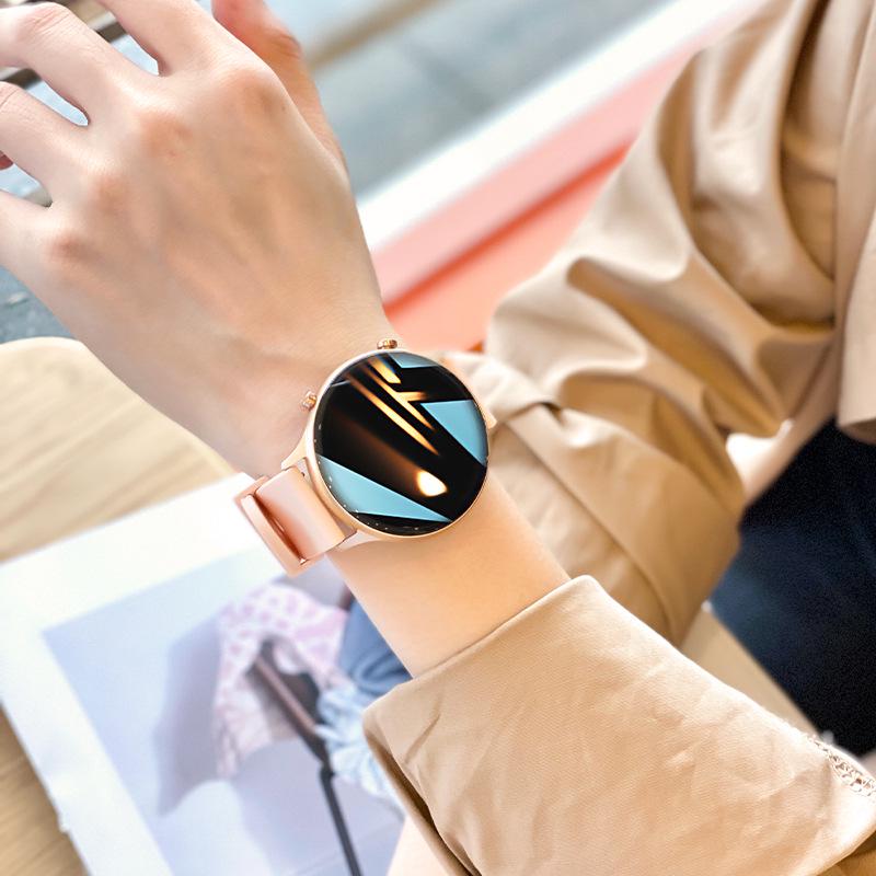 2025 Smartwatch: Multifunktionaler Bluetooth-Anruf-, Gesundheits- und Sport-Tracker für Frauen, Männer, Studenten und Paare