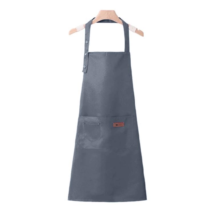 Oil Resistant Quick Clean Apron Adjustable Triple Button Design For Kitchen Gardening And DIY