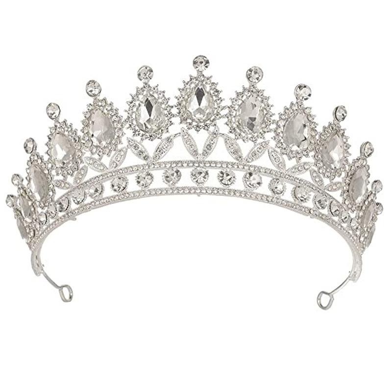 Bride Wedding Tiara Miss World Coronation Tiara Accessories Wedding Dress Temperament Headband Hair Accessories