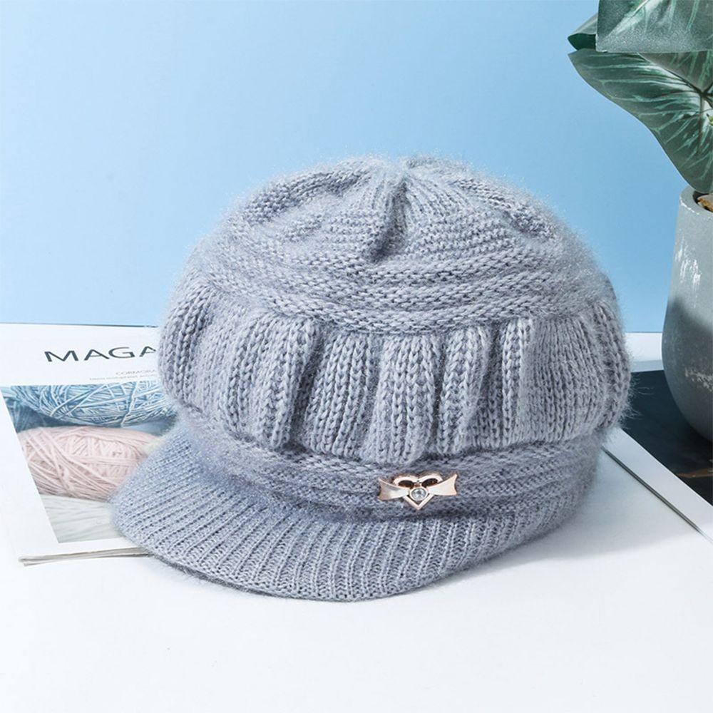 5 Colors Solid Cute Woman/Men Female Beanie Caps Winter Autumn Hats Knitted Beanies Warmer Bonnet