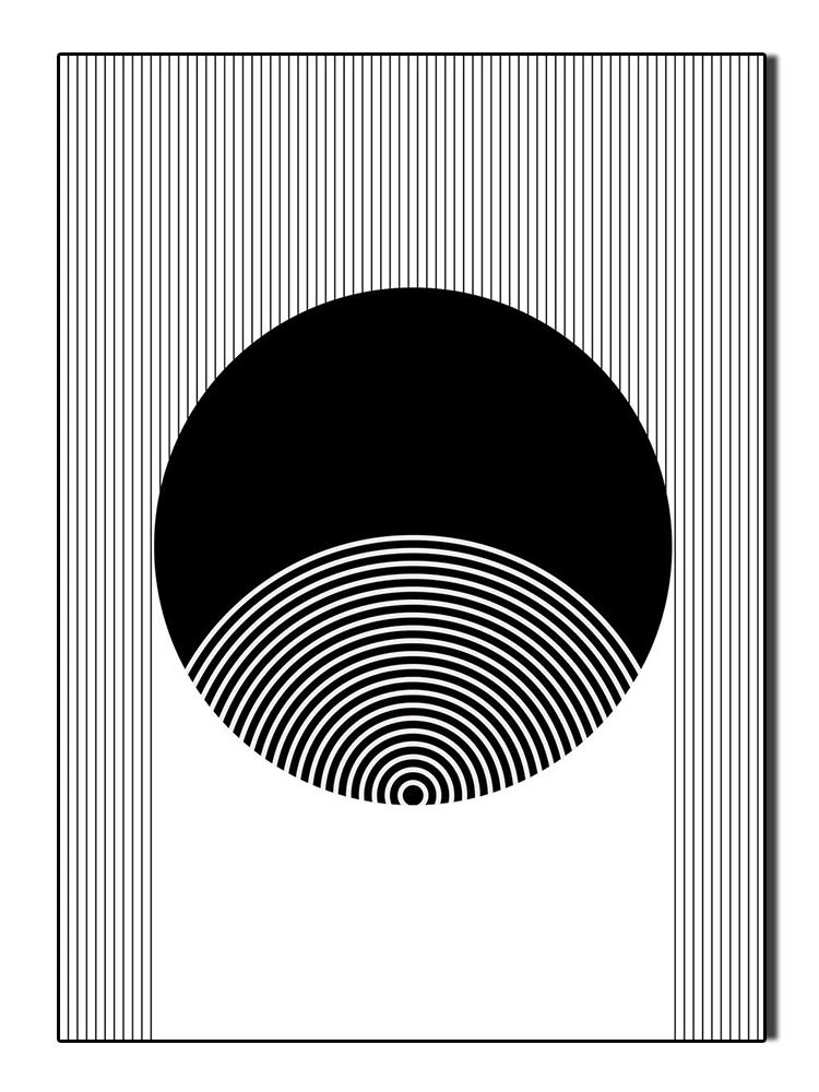 

Абстрактное современное искусство, геометрические фигуры, постер, холст, картина, черный, белый цвет, настенное искусство для гостиной, украшение дома, фреска 30x40cm No Frame