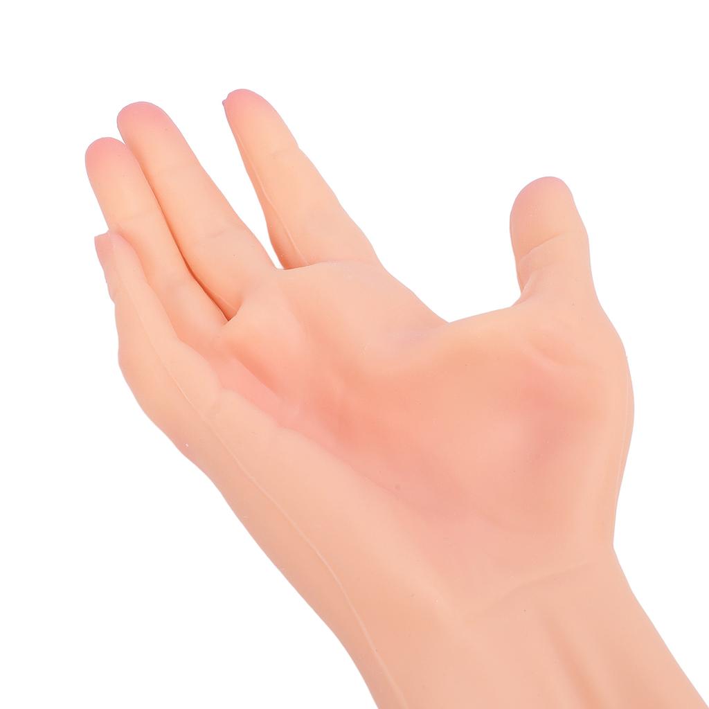 1 para silikonowych realistycznych rękawic pełnorękawowych, bardzo symulowanych, sztucznych dłoni żeńskich do protez skórnych, dla crossdresserów, cosplay