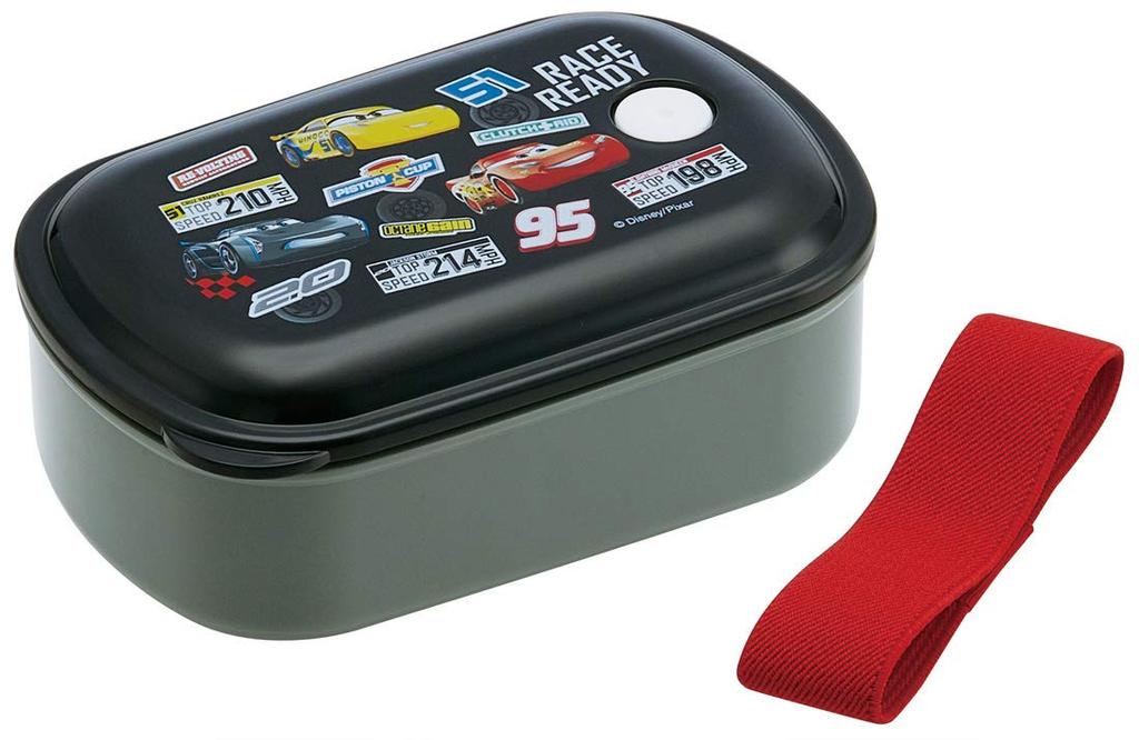 Skater Antibakteriální obědový box s integrovaným obalem pro auta Fluffy 380 ml 21 Disney PAL4AG Ag+