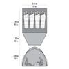 MSR Outdoor Camping Front Country Tent Habiscape 4 for 4 People Japanese 37078 [Genuine Product]