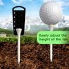 Adjustable Golf Tees Height Regulator 5 Precisions Setting Enhances Swing Accuracy Golf Practice Accessory