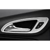Silver Steel Inner Door Handle Bowl Cover Trim For Chevrolet Equinox 2018-2023