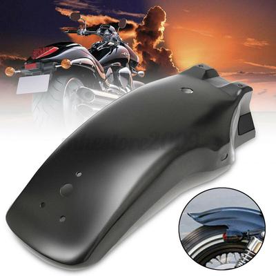 Retro Metal Motorcycle Rear Fender Mudguard for Suzuki Kawasaki Honda Matte Black Glossy Silver Motorbike Modification Mud Splash Protection Cover