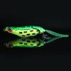 9cm/25g Silicone Huge Frog Bait Colorful Slice Double Sequin Soft Artificial Frog Bait