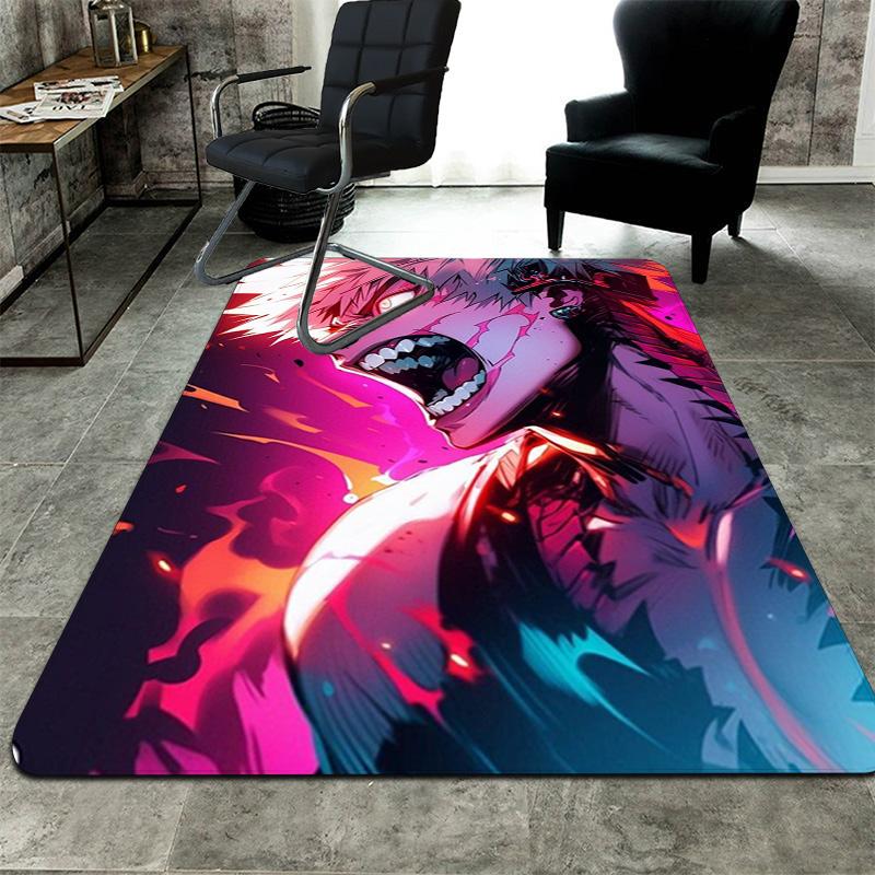 My Hero Academia Rug Floor Mat for Living Room or Bedroom Soft and Comfortable Carpet a Gift for Birthday and Holiday.NFF0928258