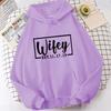 New Men'S Women'S Winter Autumn Fashion Hooded Wifey Casual Long Sleeve Hoody Hoodies Sweatshirts Loose Pullover