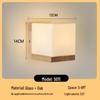 Nordic Solid Wood Wall Lamp - Modern Bedroom, Living Room, Hallway, Staircase, Balcony, Corridor Light Fixture.