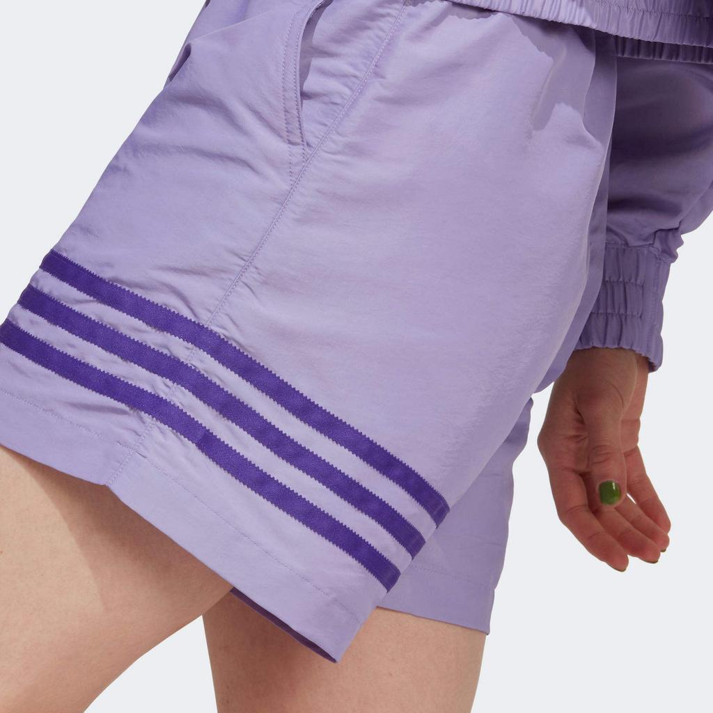 (WMNS) Adidas Adicolor Neuclassics Shorts Asia Sizing 'Purple' Women's IC5420