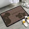 3D Cartoon Bear Diatomaceous Earth Non-slip Bath Mat