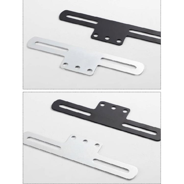 Robuste Metall-Motorrad-Rücklicht-Halterung Kennzeichenhalter mit Rücklicht-Halter Halter Zubehör für Fahrer