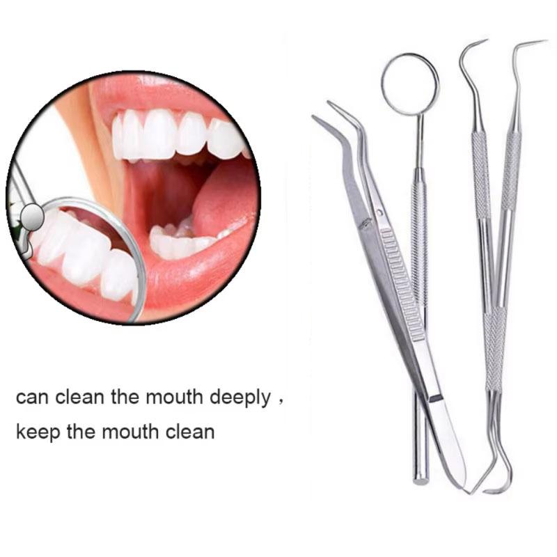 10 Stück Edelstahl Zahnärztliches Untersuchungswerkzeug Zähne Wachsschnitzset Zahnmedizinische Instrumentenmaterialien Für Frischen Atem & Zahnpflege