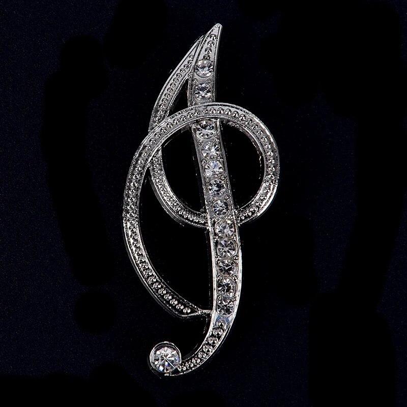 Женская роскошная английская брошь с буквами А-Я — фото 13