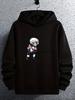 Casual Winter Hoodie - 100% Polyester Knit