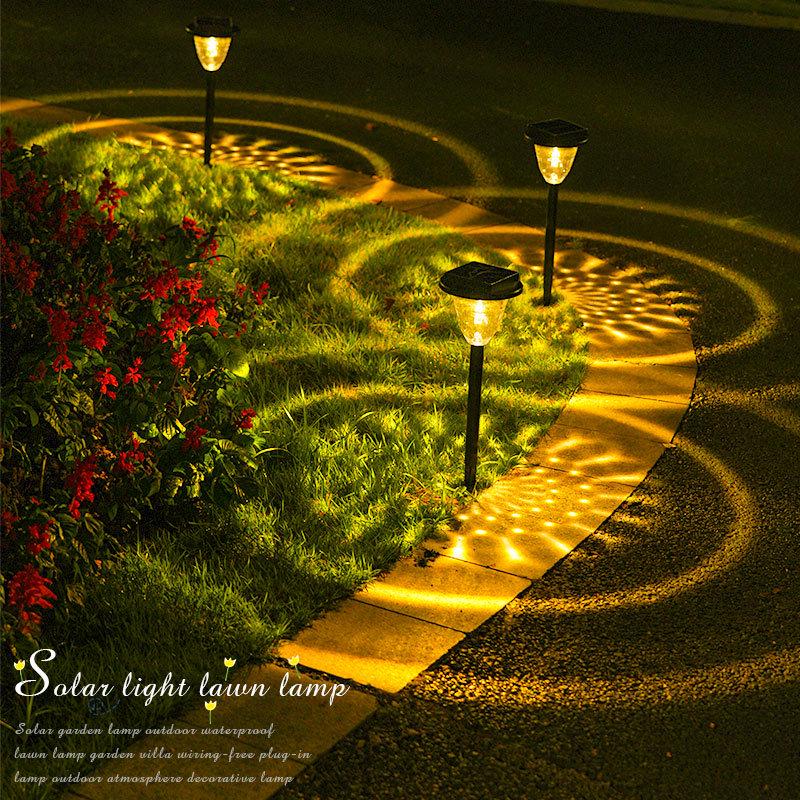 Solar Garden Pathway Lights - Dreamy Outdoor Landscape Decoration
