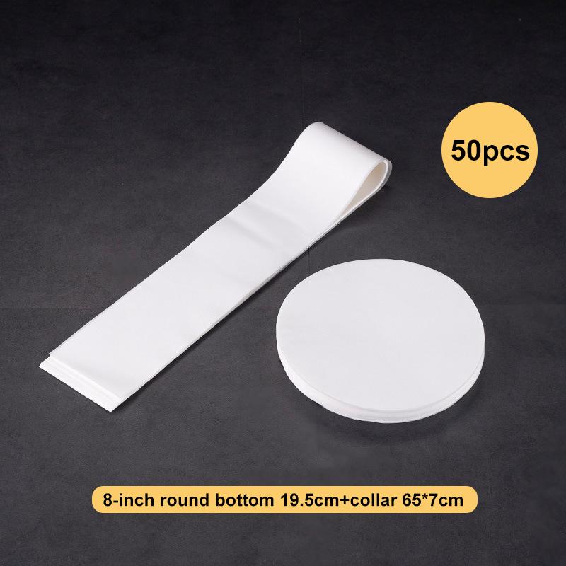 50 Sets Cake Mold Edge Paper Non Stick Surround Mould Rim Paper Oven-Safe Bakery Collar Roll For Kitchen Baking Accessories
