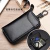 Leather KeyChain Unisex Key Bag Multifunction Organizer Wallet Holder Smart Housekeeper Car Small Key Case Keys Pouch