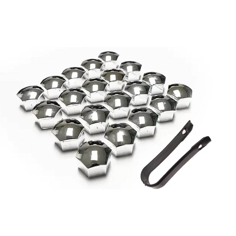 20 STÜCKE/Satz Radnabenkappen für Tesla Model 3 S X mit Zentriersatz & Radmutternabdeckungskit Dekorationen Autozubehör