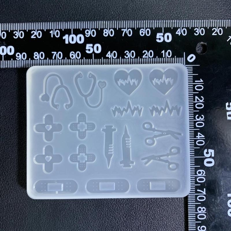 Silicone Mold Baking Tools Panda/Green Grass Flower/Drugs/Guitar/Cake Shape Fondant Casting Mould for Baking Lovers