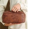 Vintage Retro Pillow Cosmetic Bags Large Capacity Toiletry Organizer Travel Makeup Bag Gifts