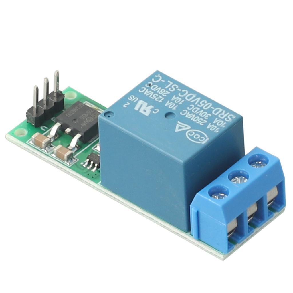6-24V Flip-Flop Latch Relay Bistable Self-locking Low Pulse Trigger Module