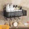 LIEI Drill-Free Bathroom Wall Shelf