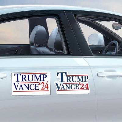 Samolepky Prezident 2024 Samolepky 10x Kreativní Magnetická Nálepka na Nárazník Vezměte Ameriku Zpět Samolepky Samolepky Pro Vozidla Auta Nákladní Auta