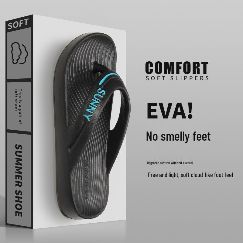 Women's Summer Non-Slip Deodorizing Flip-Flops: Fashionable, Versatile Beachwear