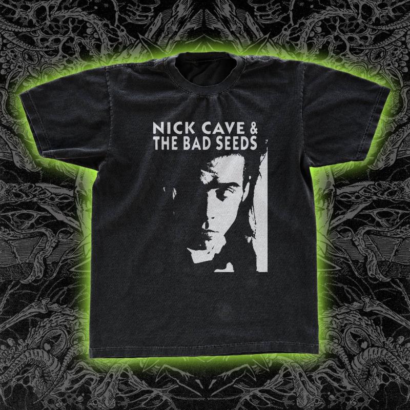 Nick Cave Bad Seeds  Classic Tee Classic Tee New SpringSummer Arrivals Regular Fit Casual Unisex Women S