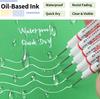 Long Head Deep Hole Marker, 20 mm Long Nose Nib Deep Reach Metal Marking Pen, Quick-drying Waterproof Permanent Pens