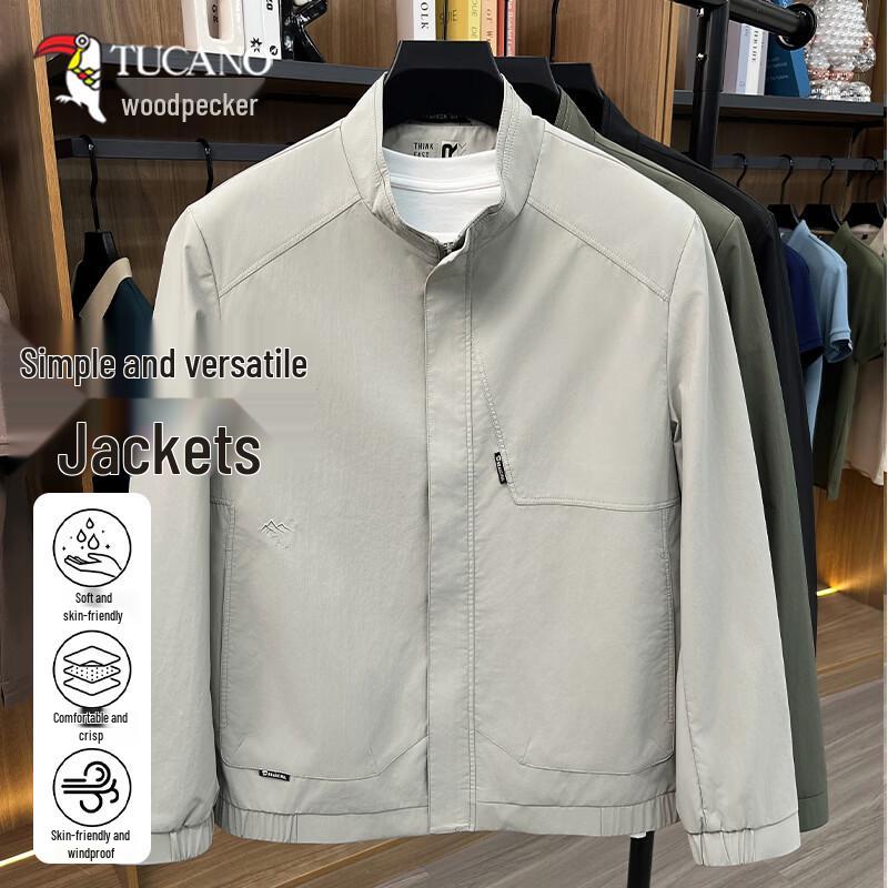 TUCANO Men s Casual Stand Collar Jacket XL