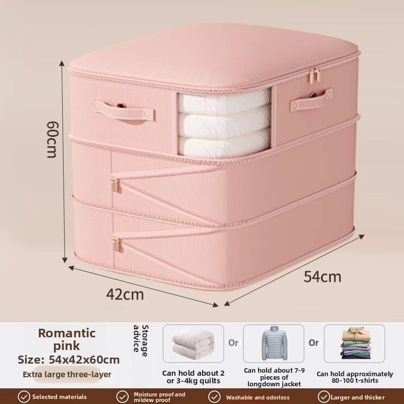 Large Capacity Oversized Portable Compression Storage Bag, Suitable for Clothes, Quilts, Pillows, Sofa Cushions, Duvets