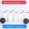 Large Children's Indoor/Outdoor Bowling Toy Set – Kindergarten Sports Balls for Boys